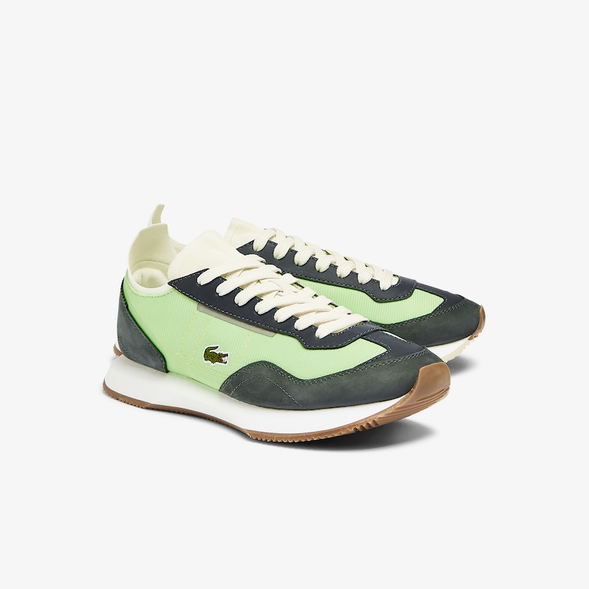 Tenis Lacoste Match Break Textile Mujer Verde Oliva Verdes Claro | KL5-63246F4