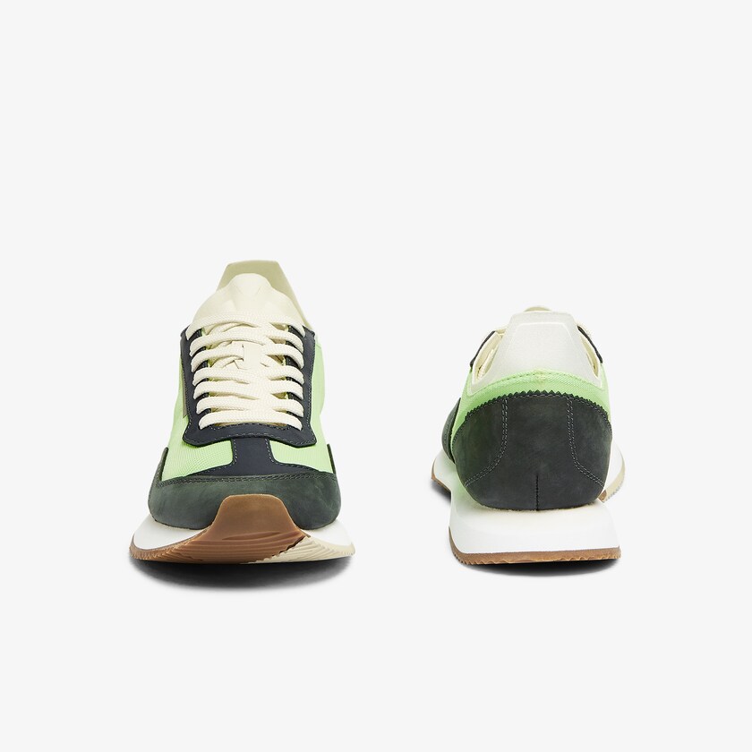 Tenis Lacoste Match Break Textile Mujer Verde Oliva Verdes Claro | KL5-63246F4