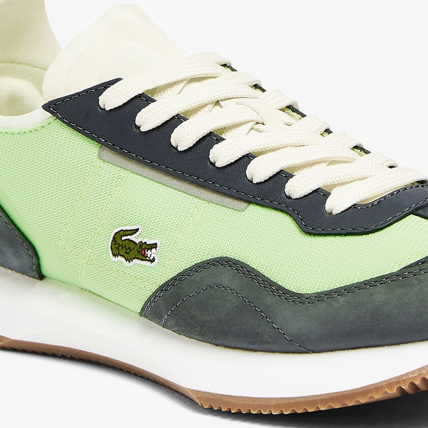 Tenis Lacoste Match Break Textile Mujer Verde Oliva Verdes Claro | KL5-63246F4