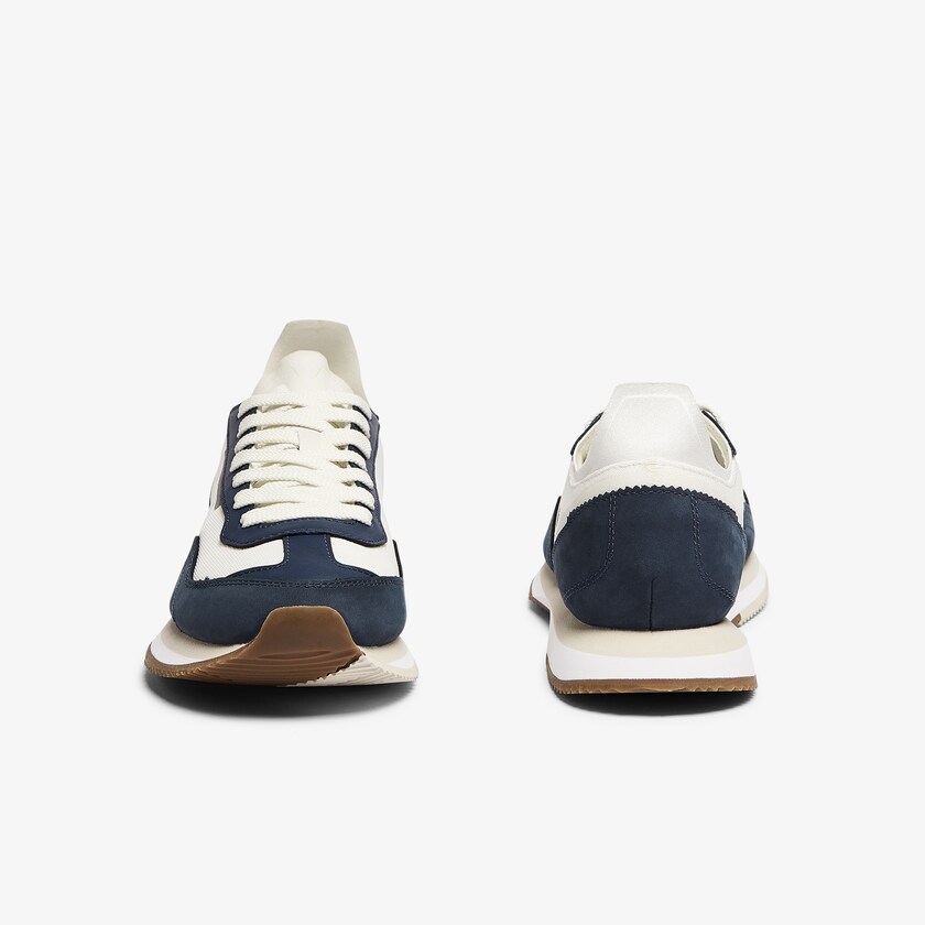Tenis Lacoste Match Break Textile Mujer Blancos Azul Marino | GQ5-88638R0