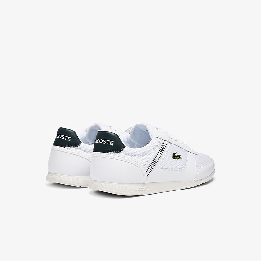 Tenis Lacoste Menerva Sport Textile and Leather Hombre Blancos | FJ0-01200J0