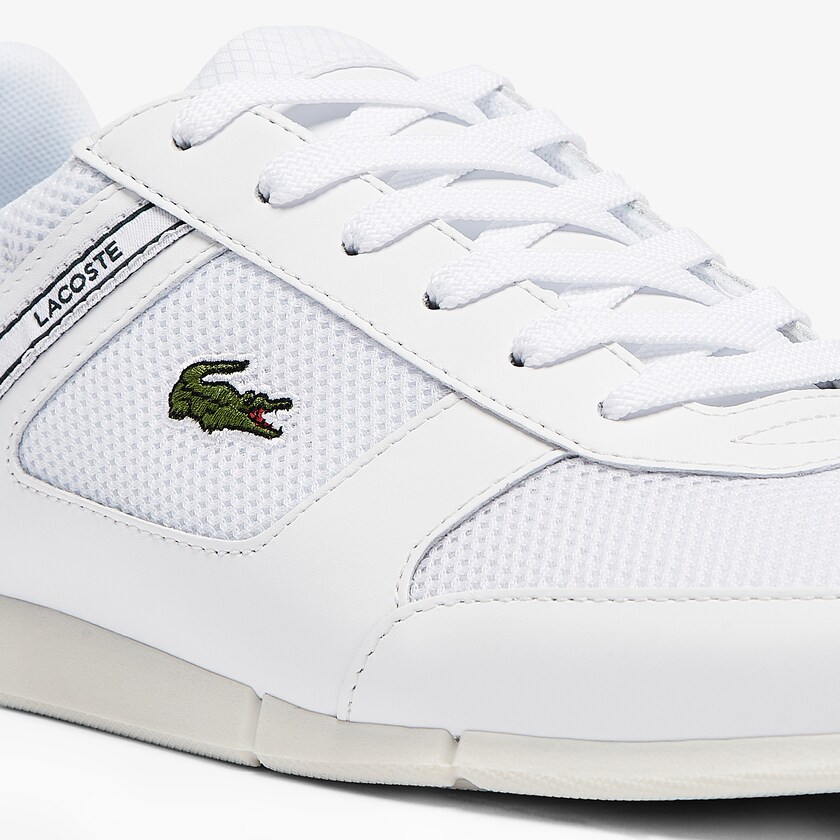 Tenis Lacoste Menerva Sport Textile and Leather Hombre Blancos | FJ0-01200J0