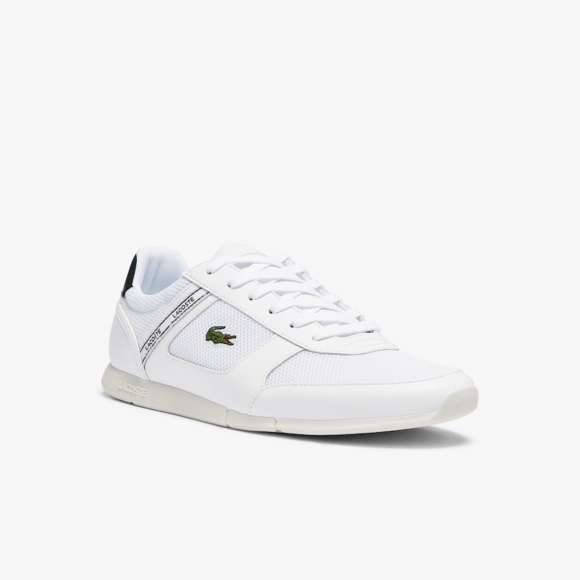 Tenis Lacoste Menerva Sport Textile and Leather Hombre Blancos | FJ0-01200J0