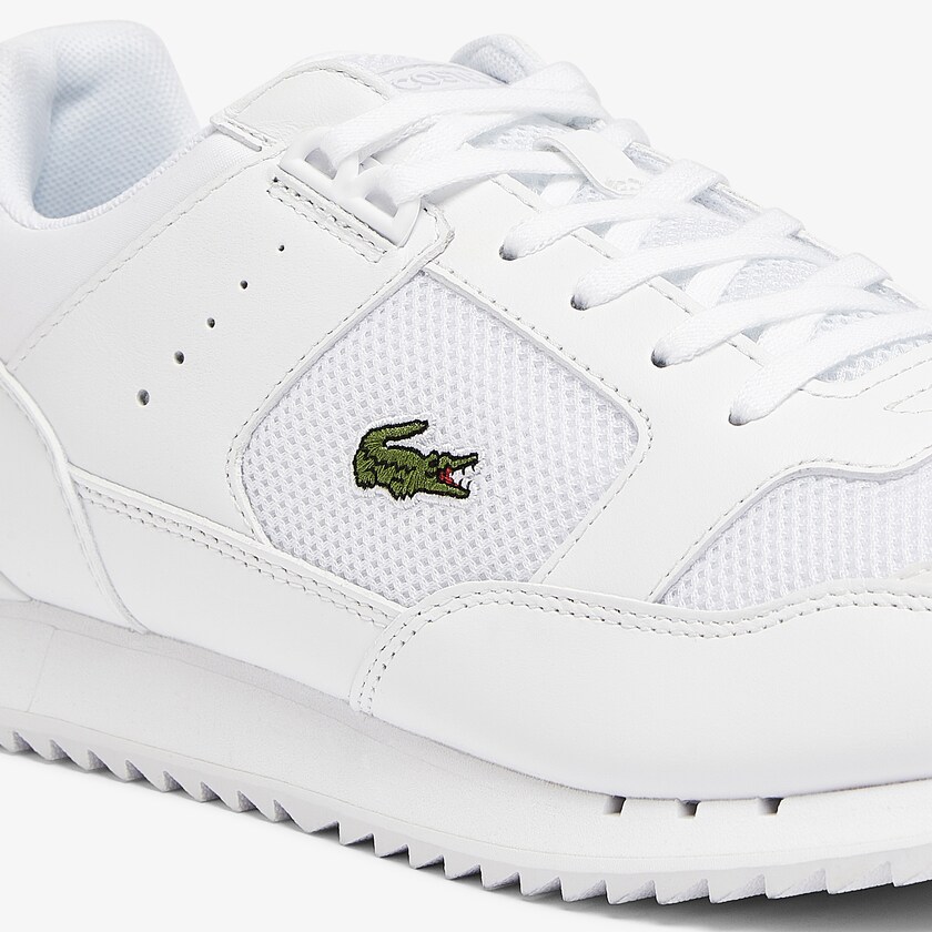 Tenis Lacoste Partner Piste Textile Hombre Blancos | PY2-95359S1