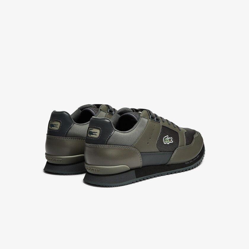 Tenis Lacoste Partner Piste Textile Hombre Kaki Kaki Claro | VI1-80678S3