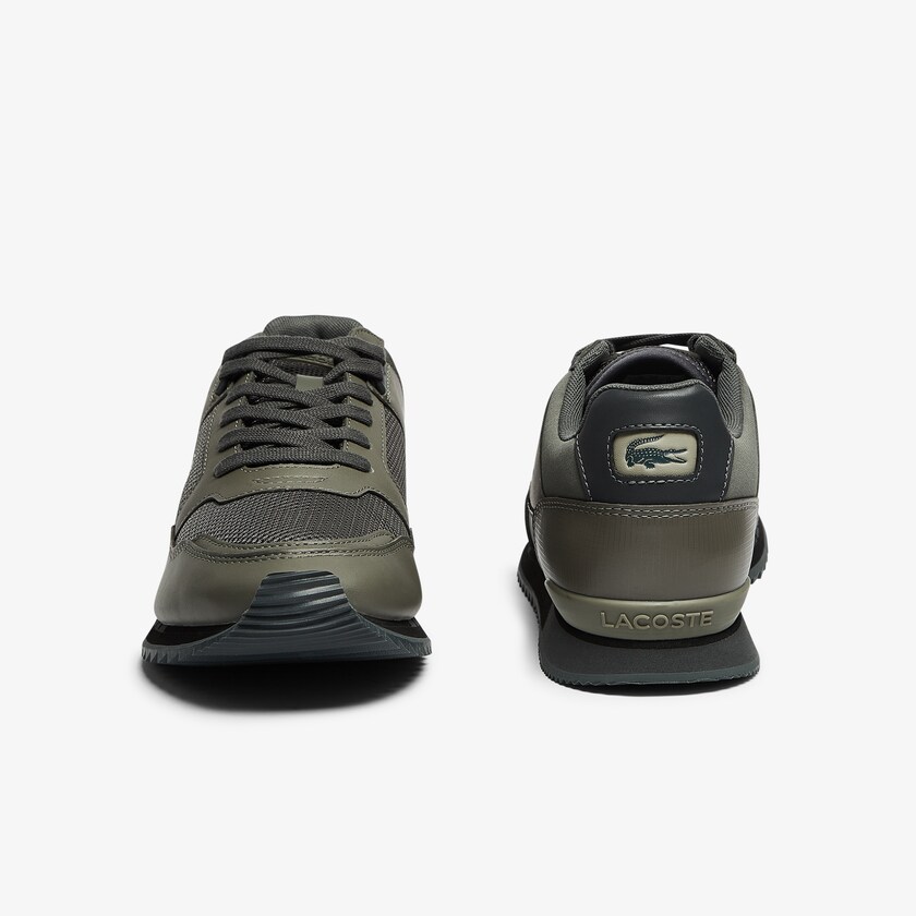 Tenis Lacoste Partner Piste Textile Hombre Kaki Kaki Claro | VI1-80678S3
