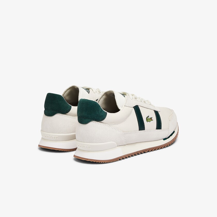 Tenis Lacoste Partner Retro Leather Hombre Blancos | AF7-09720C0