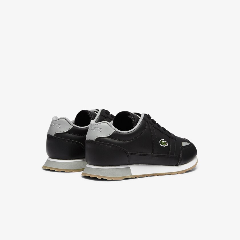 Tenis Lacoste Niños Negros Partner Textile VI7-21802Z4