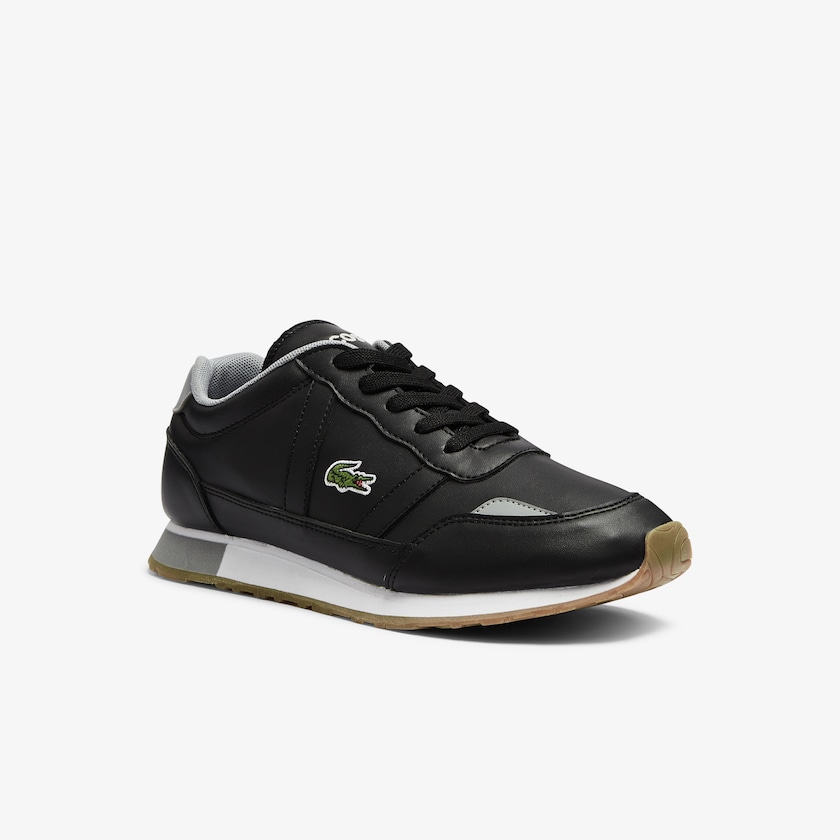 Tenis Lacoste Niños Negros Partner Textile VI7-21802Z4