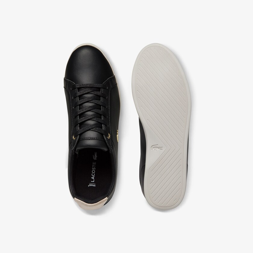 Tenis Lacoste Rey Lace Suede Mujer Negros Grises | QF5-29842B3