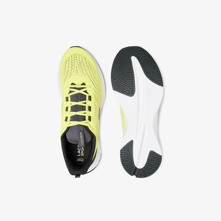 Tenis Lacoste Run Spin Textile Hombre Amarillos Claro Blancos | ZU9-07290D7