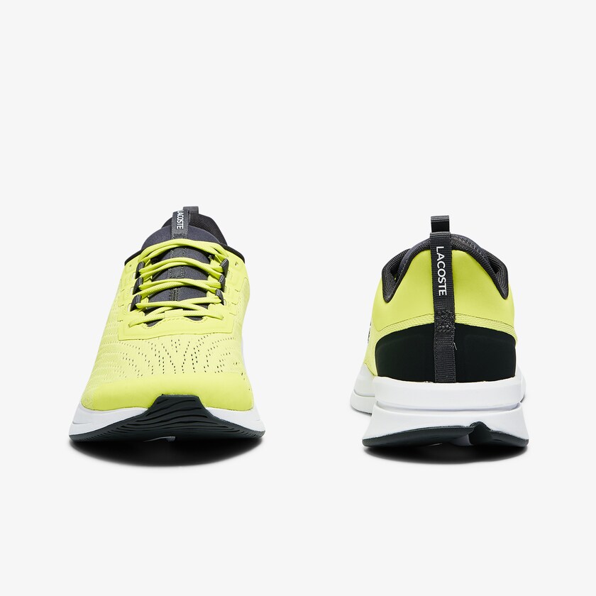 Tenis Lacoste Run Spin Textile Hombre Amarillos Claro Blancos | ZU9-07290D7