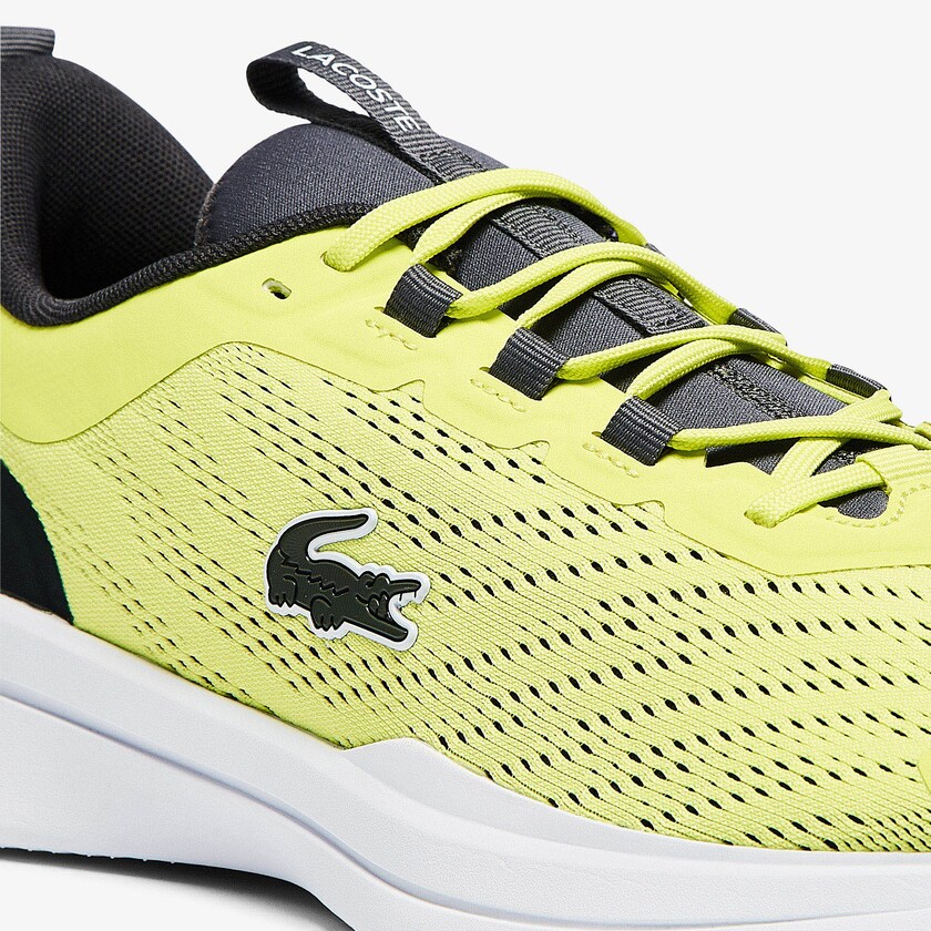 Tenis Lacoste Run Spin Textile Hombre Amarillos Claro Blancos | ZU9-07290D7