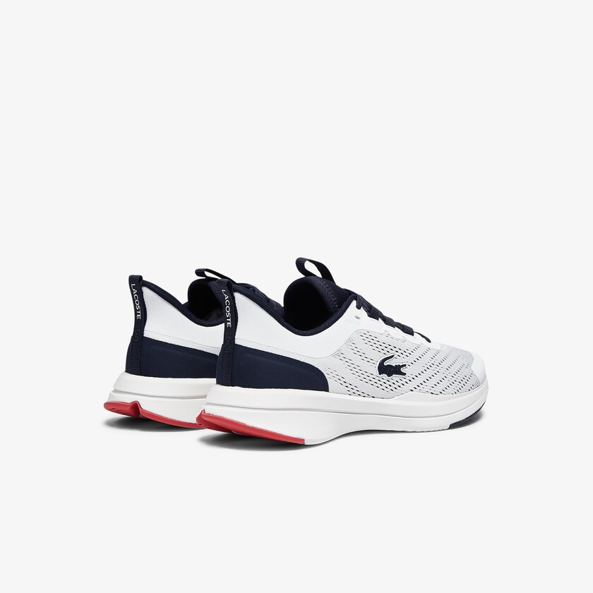 Tenis Lacoste Run Spin Textile Mujer Blancos Azul Marino | IP0-20752Q0
