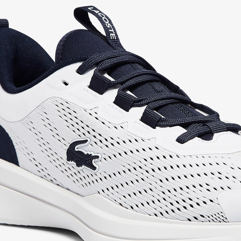 Tenis Lacoste Run Spin Textile Mujer Blancos Azul Marino | IP0-20752Q0