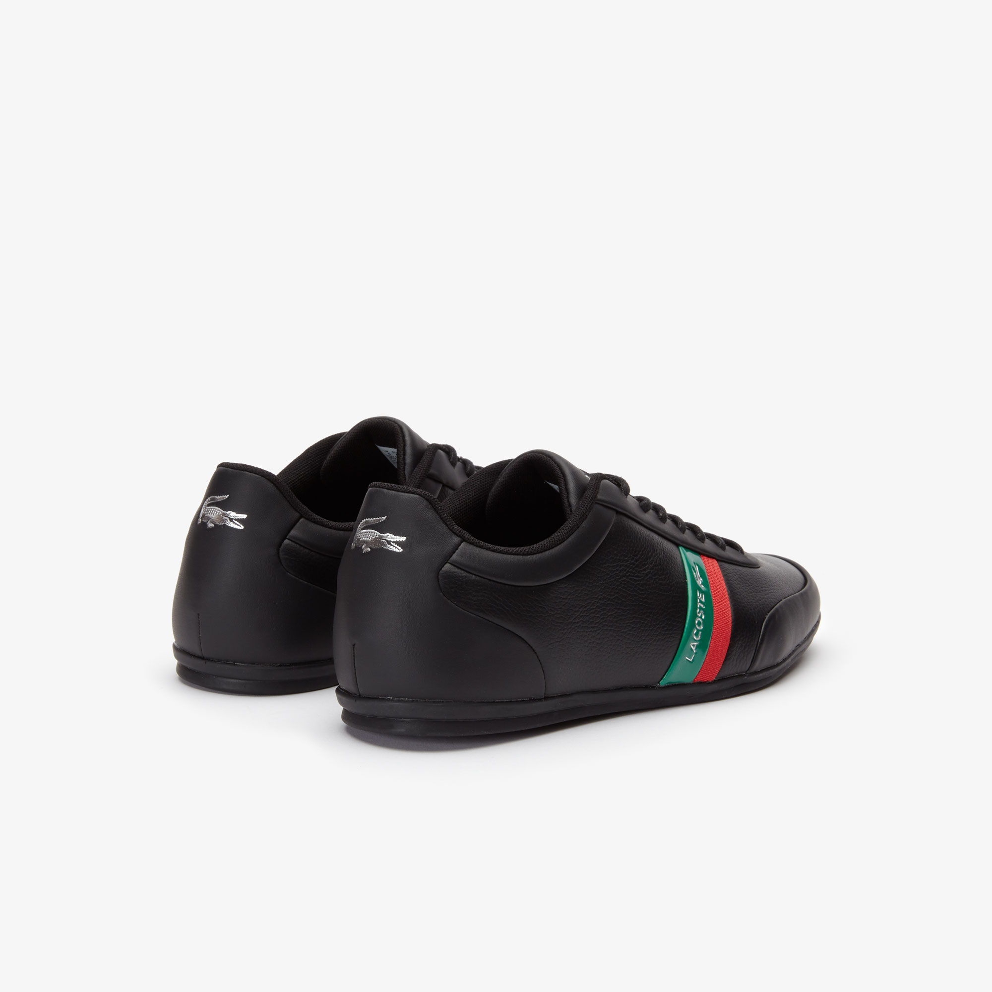 Tenis Lacoste Storda Sneaker Hombre Negros Verdes | DL6-55705C7