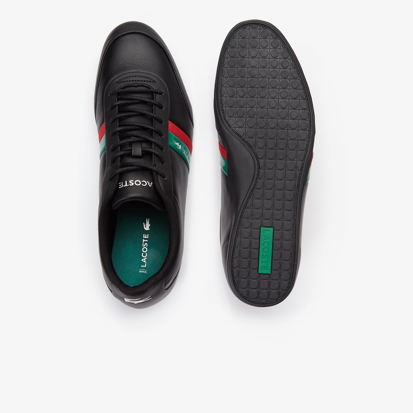 Tenis Lacoste Storda Sneaker Hombre Negros Verdes | DL6-55705C7