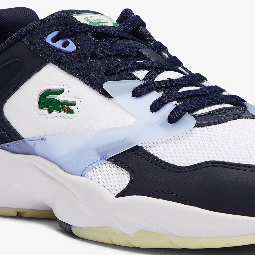 Tenis Lacoste Storm 96 LO Textile and Leather Hombre Azul Marino | QM1-70117W2