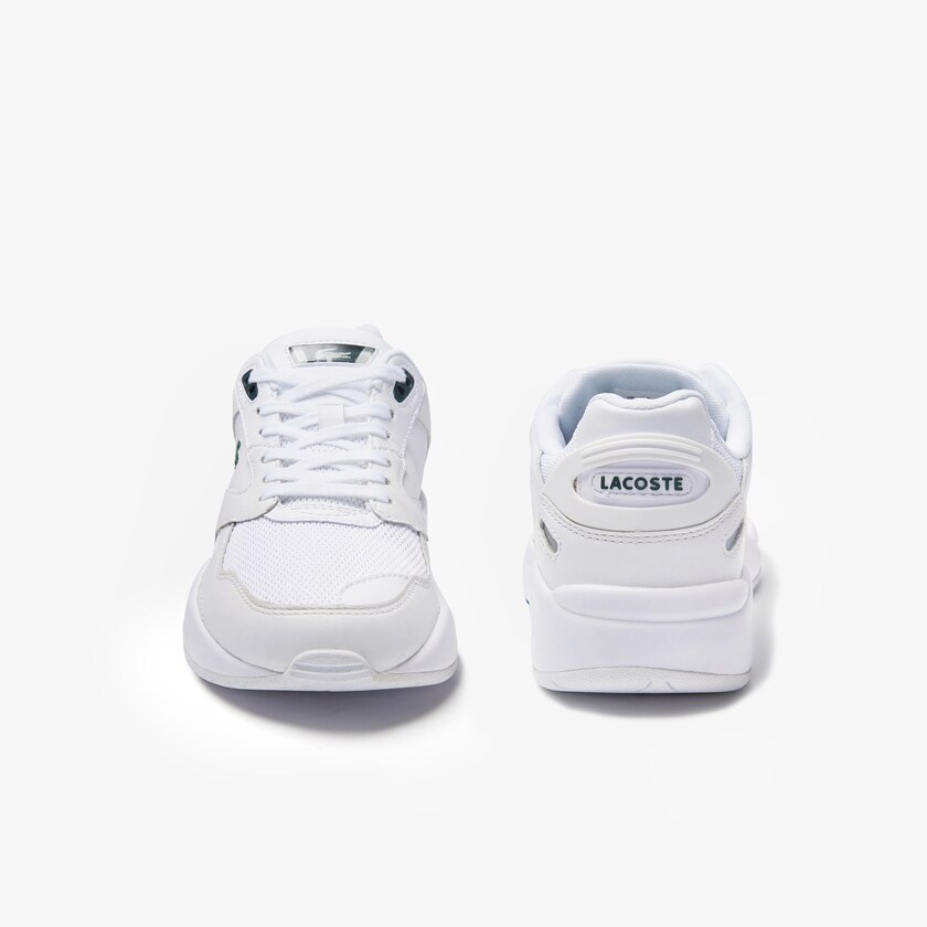 Tenis Lacoste Storm 96 LO Textile and Leather Mujer Blancos | JY8-08400R6