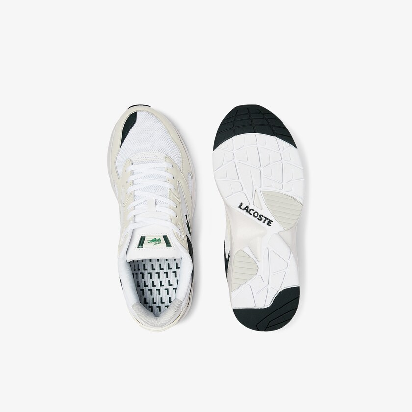 Tenis Lacoste Storm 96 Lo Mesh Colour-Pop Hombre Blancos | VF3-84078B5