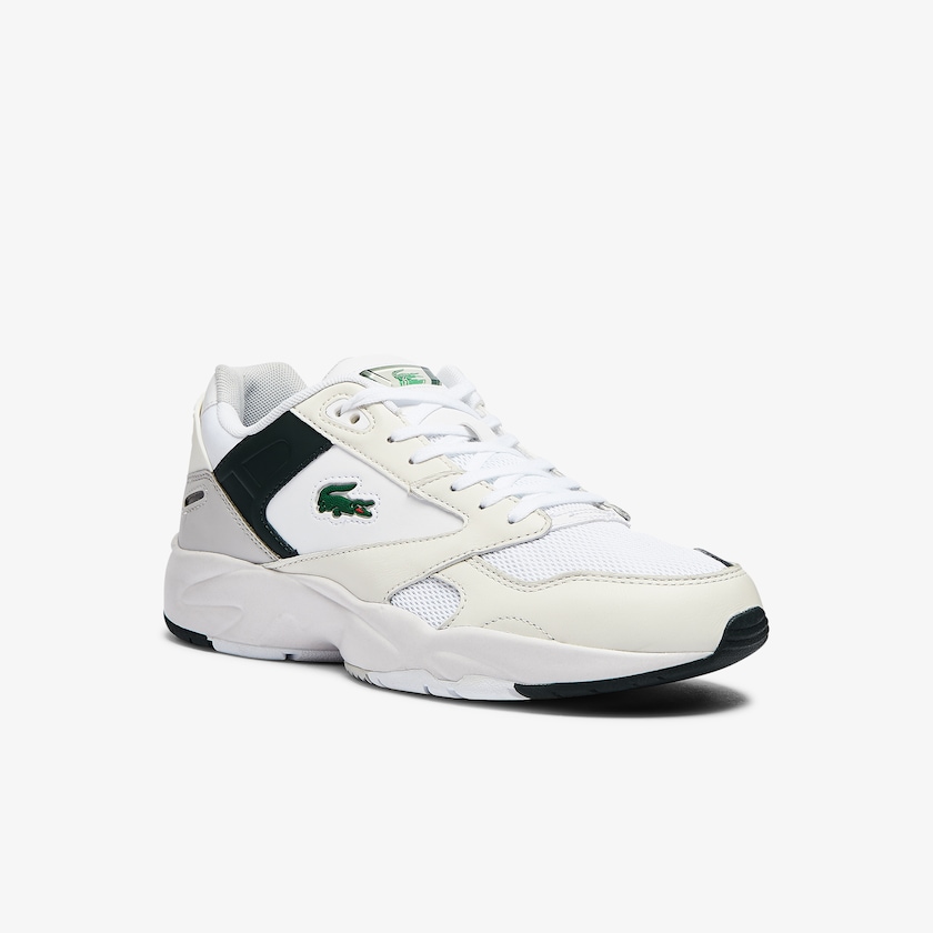 Tenis Lacoste Storm 96 Lo Mesh Colour-Pop Hombre Blancos | VF3-84078B5