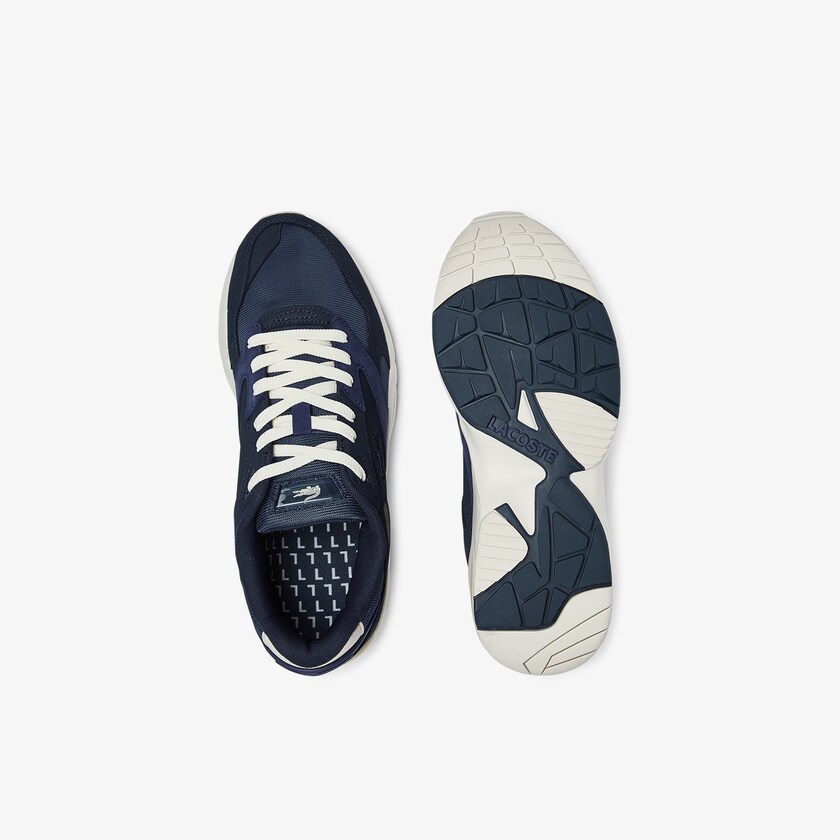 Tenis Lacoste Storm 96 Lo Nubuck Leather Hombre Azul Marino | HL1-86538W8