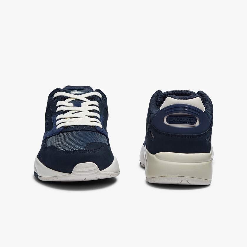 Tenis Lacoste Storm 96 Lo Nubuck Leather Hombre Azul Marino | HL1-86538W8