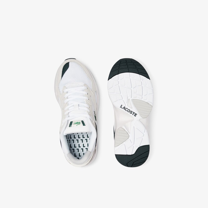 Tenis Lacoste Storm 96 Lo Synthetic and Leather Mujer Blancos | CB3-34993J7