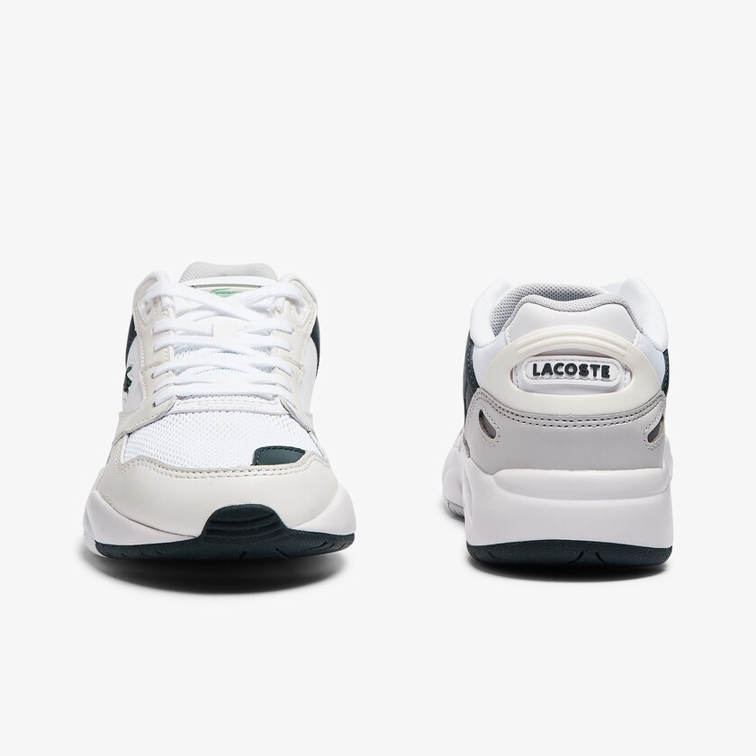Tenis Lacoste Storm 96 Lo Synthetic and Leather Mujer Blancos | CB3-34993J7