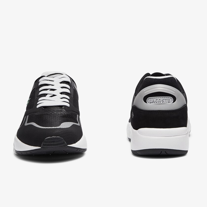 Tenis Lacoste Storm 96 Nano Textile Hombre Negros Grises Claro | ZR6-53865C0
