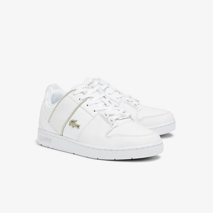 Tenis Lacoste Thrill Leather and Synthetic Mujer Blancos | ZU5-10351L4