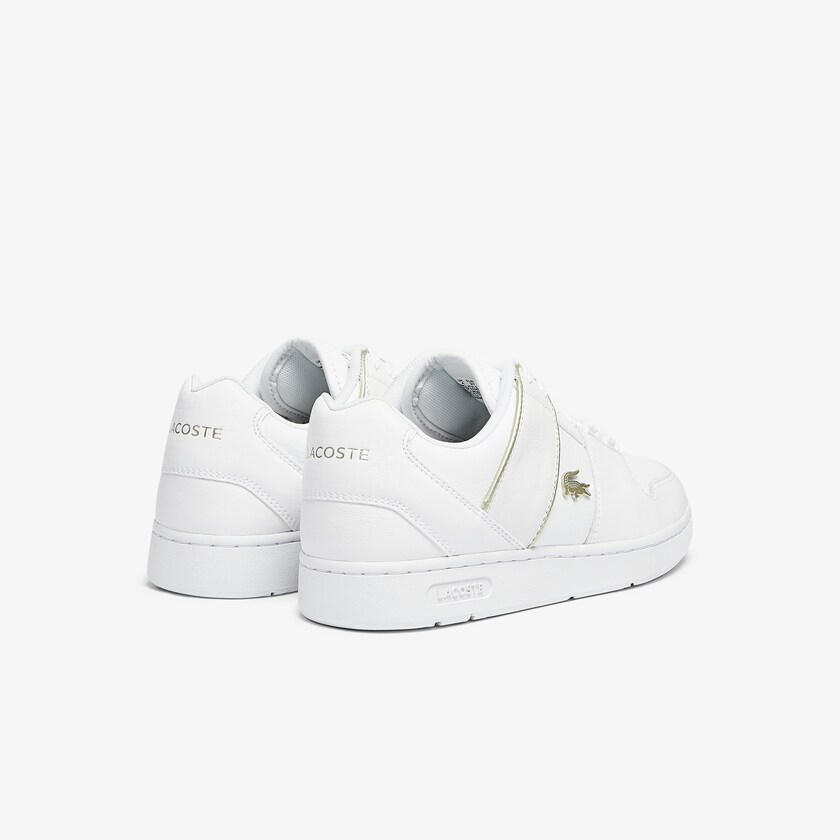 Tenis Lacoste Thrill Leather and Synthetic Mujer Blancos | ZU5-10351L4