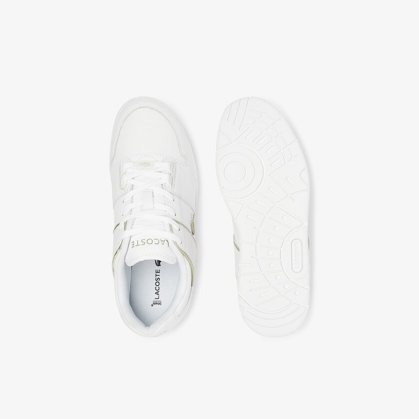 Tenis Lacoste Thrill Leather and Synthetic Mujer Blancos | ZU5-10351L4