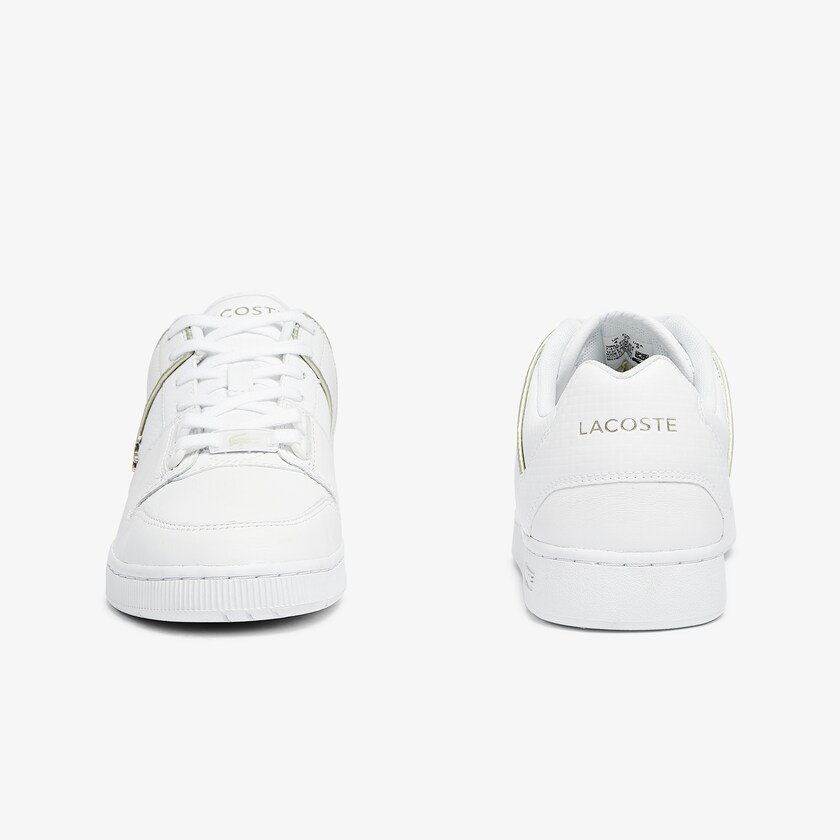 Tenis Lacoste Thrill Leather and Synthetic Mujer Blancos | ZU5-10351L4