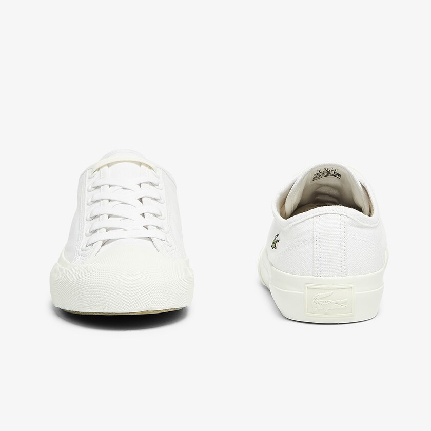Tenis Lacoste Topskill Canvas Mujer Blancos Blancos | YV9-97219B1