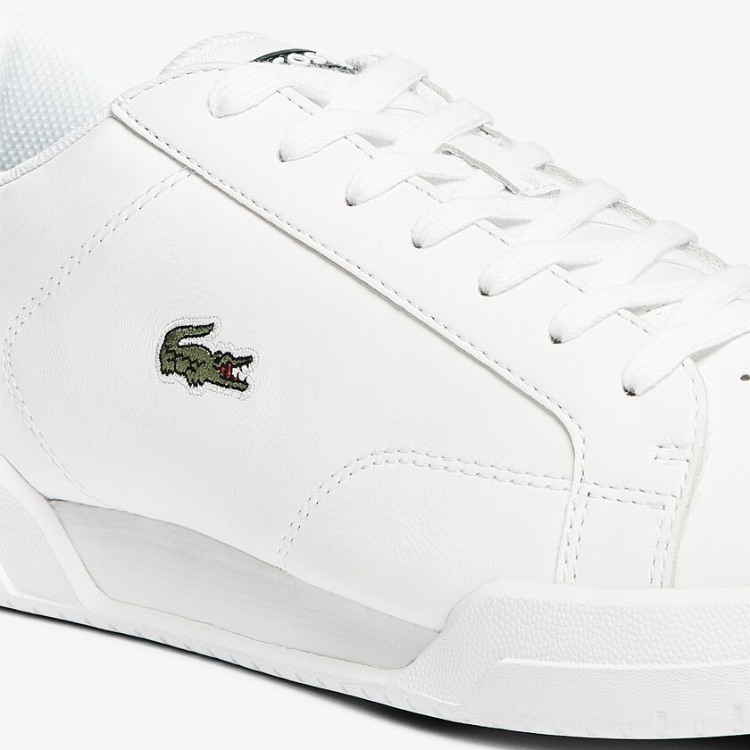 Tenis Lacoste Twin Serve Leather Colour-Pop Hombre Blancos | YE4-92749K9