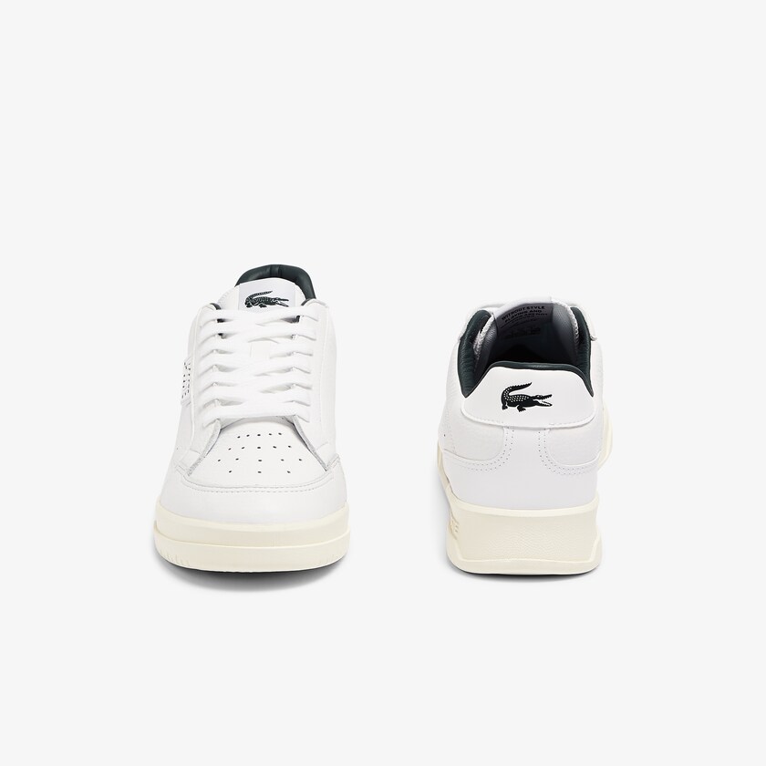 Tenis Lacoste Twin Serve Luxe Leather Hombre Blancos | SF4-68886F5