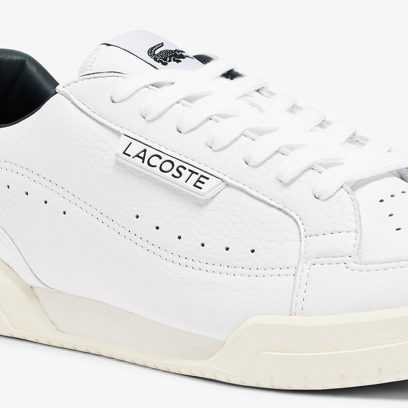 Tenis Lacoste Twin Serve Luxe Leather Hombre Blancos | SF4-68886F5