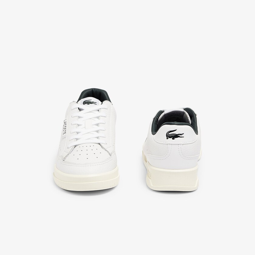 Tenis Lacoste Twin Serve Luxe Leather and Synthetic Mujer Blancos | UY6-26882D1