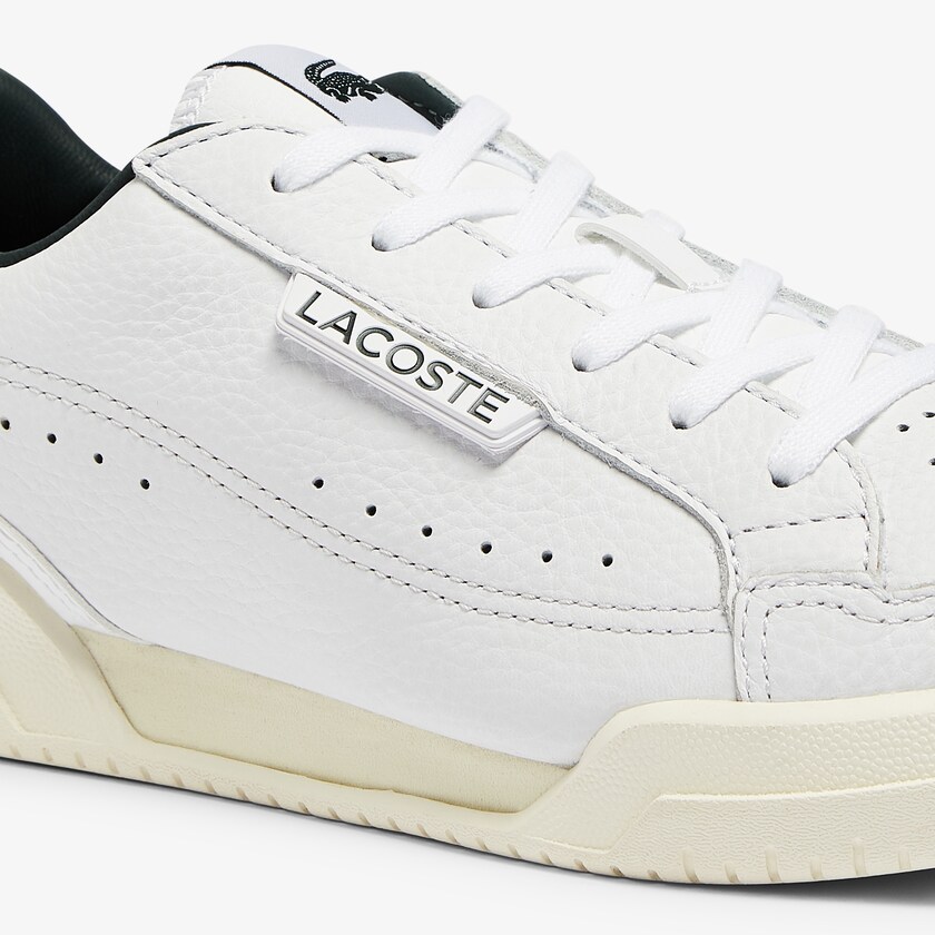 Tenis Lacoste Twin Serve Luxe Leather and Synthetic Mujer Blancos | UY6-26882D1