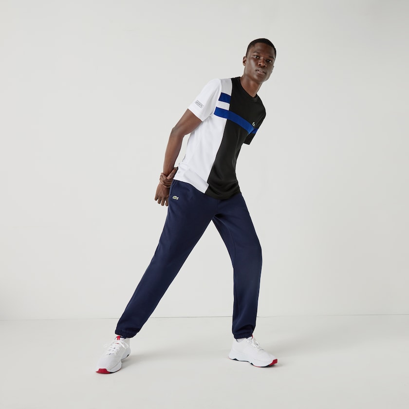 Pantalones Deportivos Lacoste SPORT Tennis in fleece Hombre Azul Marino Azules | JZ8-63026Q3