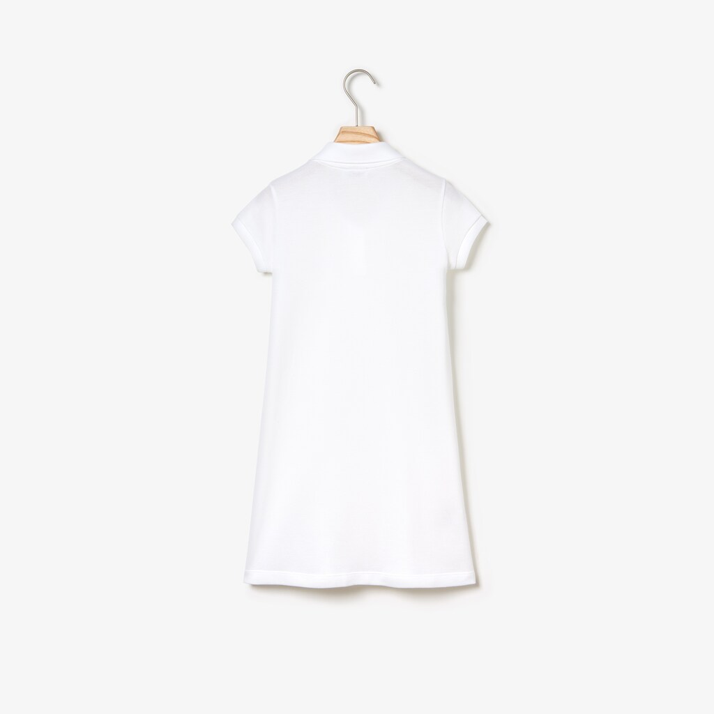 Vestido Lacoste Niños Blancos Polo-Style Cotton PP1-91439B2